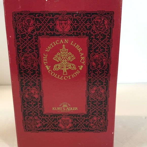 Madonna Mary Jesus Statue Vatican Library w/ Box - Picture 7 of 8